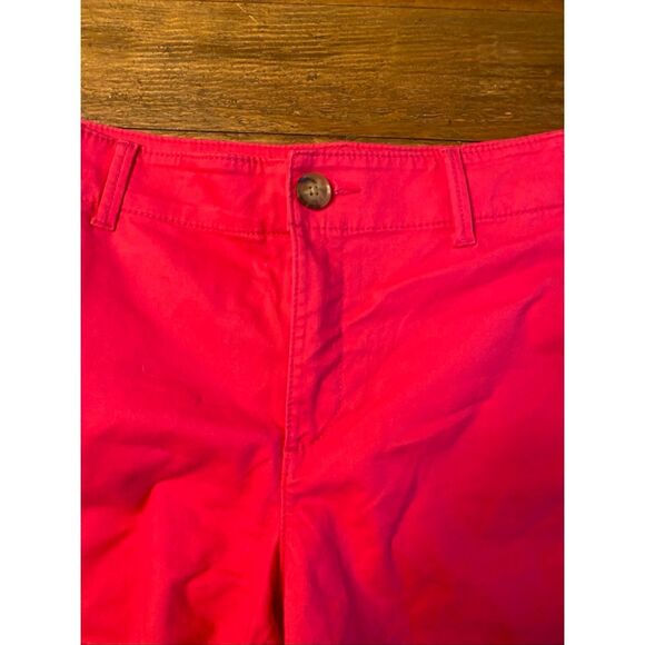 Loft size 6 the washed twill 4 inch pink shorts women’s - Picture 2 of 6